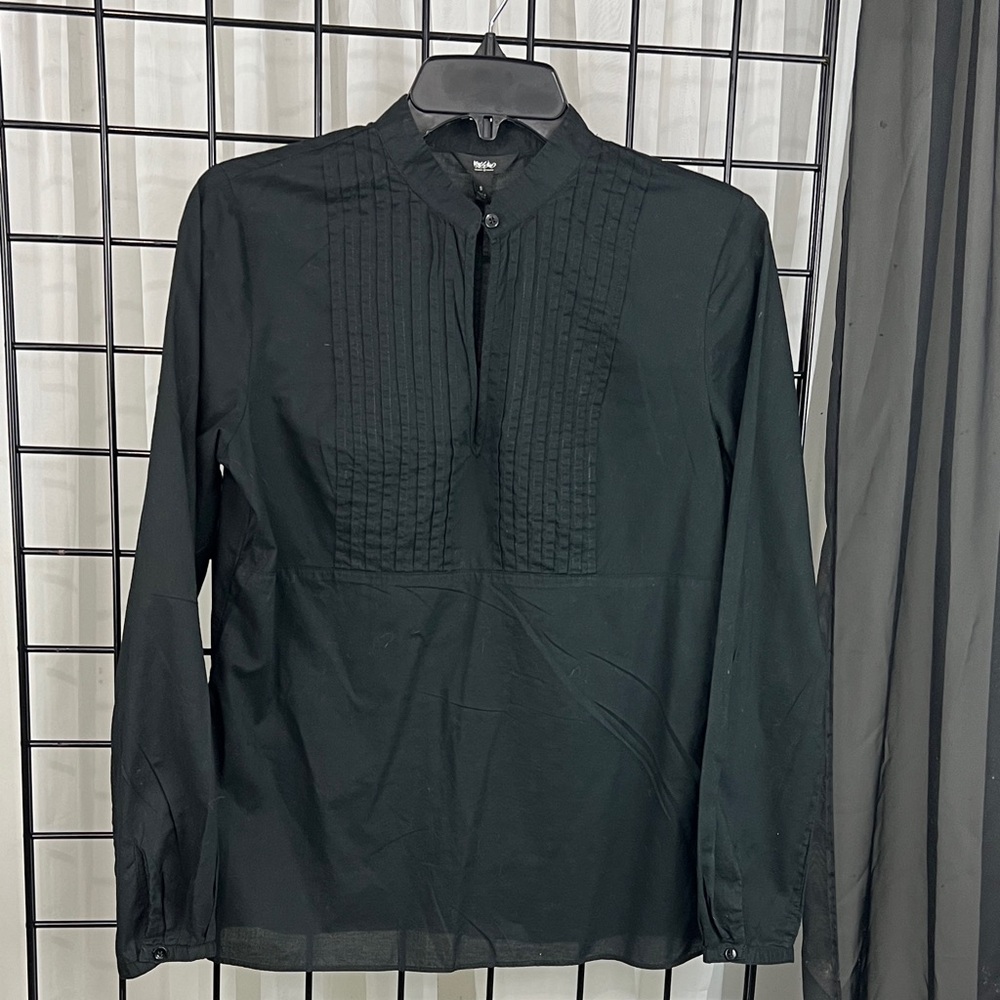 Mossimo Supply Co. Black Tunic Top